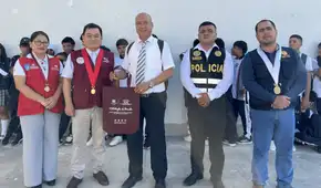 Ruta de la Flagrancia acerca la justicia a escolares del IEP Zarumilla