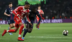 Partido PSG vs Bayern Múnich EN VIVO HOY por la semifinal de Champions League: 5 goles en el primer tiempo