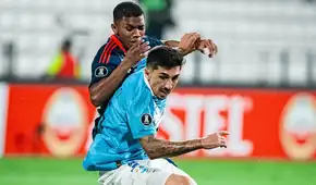 Partido Sporting Cristal vs Junior EN VIVO HOY por Copa Libertadores 2026 via ESPN: expulsado un jugador colombiano