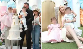 Mauricio Diez Canseco sorprende con tremenda fiesta por el primer año de sus mellizos con Dailyn Curbelo: "Una celebración que nos emociona"