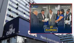 Fiscalía llega a la ONPE para recoger información por contrataciones vinculadas a las Elecciones 2026