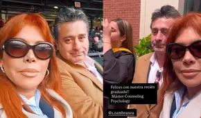 Magaly Medina impacta al mostrar a la exesposa de Alfredo Zambrano durante la graduación de su hijastra y revela cómo se llevan