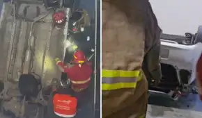 Auto cae dos pisos al interior de un elevador en Miraflores: dos personas quedaron atrapadas