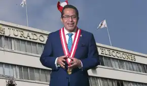 JNE condena amenazas frente a casa de Roberto Burneo realizadas por manifestantes a favor de narrativa del fraude