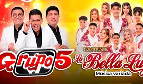 Conciertos en Perú este fin de semana: fechas confirmadas, artistas y entradas para Rata Blanca, Grupo 5, La Bella Luz y más