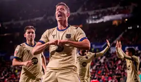 ¡Barcelona a un partido de ser bicampeón! Venció 2-1 a Osasuna y tendrá que esperar el resultado del Real Madrid