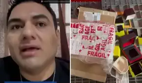 Empresario peruano denuncia robo de S/19.000 en relojes enviados por Shalom: "Estaba manipulado"