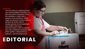 Los ciudadanos deben encarar a quienes tensan la democracia
