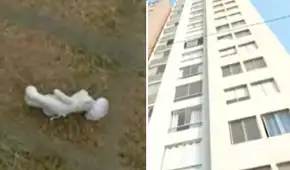 Bebé de un año cayó desde un octavo piso tras intentar alcanzar su peluche en un condominio de Comas