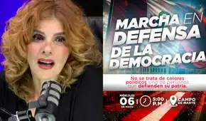 Johanna San Miguel convoca a sus seguidores a 'Marcha en defensa de la democracia' por narrativa de fraude electoral: "Defiende tu voto"