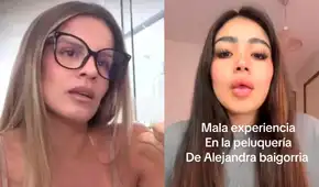 Joven denuncia a spa de Alejandra Baigorria por dañar su cabello tras pagar más de S/1.000: "Me pareció horrible, me desesperé" Joven denuncia a spa de Alejandra Baigorria por dañar su cabello tras pagar más de S/1.000: "Me pareció horrible, me desesperé"