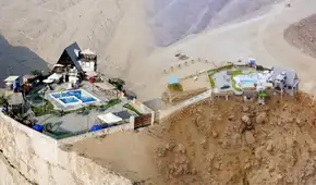 Este misterioso hotel fue construido en la punta de un cerro en SJL: está ubicado a 1.100 m.s.n.m y se llega tras una caminata de 30 minutos