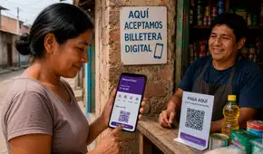 INEI revela avance en inclusión financiera: uso de billeteras digitales en población pobre crece 7,2 puntos porcentuales