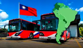 Taiwán desafía a China en América Latina: donó buses eléctricos a un país de Sudamérica para modernizar su transporte público en 2026