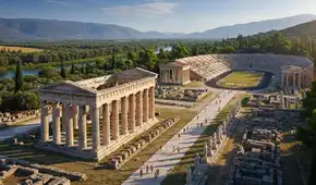 Arqueólogos descubren una estructura perdida e inaccesible enterrada bajo la antigua ciudad de Olimpia