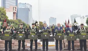 Contradicciones entre Mininter y Contraloría por los chalecos antibalas