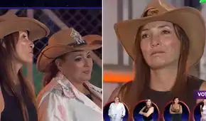 Mónica Torres se salva de la eliminación y Celine Aguirre se despide de 'La granja VIP Perú'