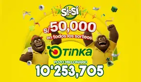 Sorteo de La Tinka del domingo 10 de mayo: conoce cuáles fueron los números ganadores y premios del Pozo Millonario, boliyapa, S/50.000 y más
