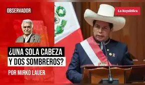 ¿Una sola cabeza y dos sombreros?, por Mirko Lauer