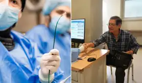 Abuelito de San Juan de Lurigancho se somete a cirugía al corazón sin que le abran el pecho y eliminan peligrosa arritmia