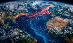 Científicos revelan una señal inquietante: el océano Atlántico podría debilitarse más del 50% y alterar el clima del mundo hacia 2100