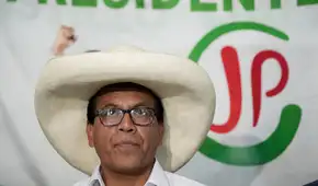 Roberto Sánchez tras ser consultado sobre su pase a segunda vuelta: "El santo pueblo ya habló"