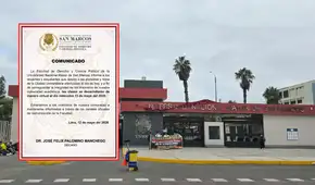 Suspenden clases presenciales en facultades de San Marcos tras toma de ciudad universitaria