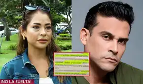 Christian Domínguez envía carta notarial a Melanie Martínez acusándola de difamar y desprestigiar su imagen: "Me expone al ridículo"