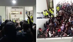 Estudiantes de la PUCP continúan con protesta tras el anuncio de nueva escala de pensiones
