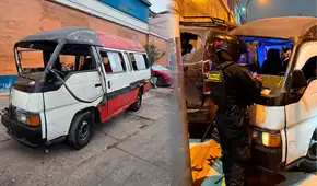 Choferes de la ruta Lima y Callao paralizan labores tras muerte de su compañero en ataque extorsivo