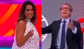 Federico Salazar sorprende a televidentes con pícaro comentario a Valeria Piazza: "Ven acá a hacer la vueltita"