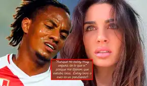 Pareja de André Carrillo deja entrever infidelidad del futbolista peruano: encontró arete de otra mujer en su carro y publica candente chat