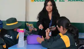 Trescientos alumnos de la I.E. Santo Tomás de Aquino - Circa se suman a campaña "Por un buen trato"
