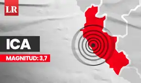 Temblor en Ica: sismo de magnitud 3,7 se sintió esta madrugada, según IGP