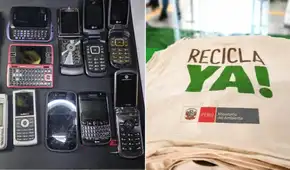 ¿Tienes residuos celulares, cables o laptops viejas en casa? Minam lanza Reciclatón Móvil en Lima para desecharlos sin riesgo