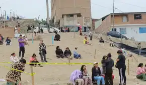 Callao: Desalojan a 30 familias de terreno destinado a parque para vecinos de Las Casuarinas