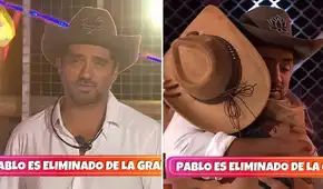 Pablo Heredia se quiebra al ser eliminado de 'La Granja VIP Perú' tras perder en votos contra Gabriela Herrera: "Tenía ganas de salir"