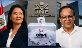 JNE anuncia oficialmente que Keiko Fujimori y Roberto Sánchez pasan a segunda vuelta presidencial