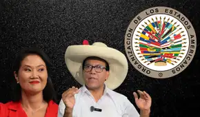 OEA saluda proclamación de resultados de Keiko Fujimori y Robert Sánchez: invoca a dejar confrontaciones y amenazas