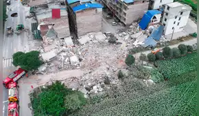 Terremoto en China de magnitud 5,2 causa la evacuación de 7.000 personas, dos muertos y un herido