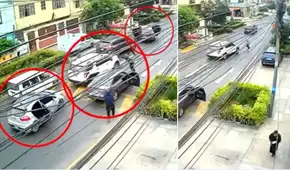 Así escapó conductor de ocho delincuentes que atacaron a balazos su camioneta en el Callao