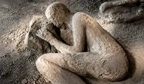 Más de 60 años después, identifican a posible médico entre las víctimas de Pompeya que intentaba huir: la imagen te sorprenderá