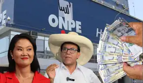 ONPE destinará más de S/10 millones de franja electoral a Fuerza Popular y Juntos por el Perú para la segunda vuelta