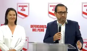 Keiko Fujimori presenta a Luis Dyer como jefe del equipo de personeros de Fuerza Popular