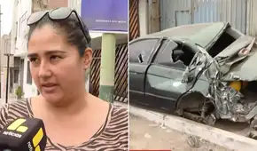 Dueña de auto destruido en choque de tanque de la ONU, exige que asuman daños: "Nadie me da respuesta"