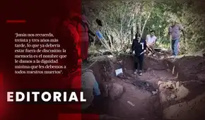 Junín recuerda por qué la memoria sigue siendo necesaria
