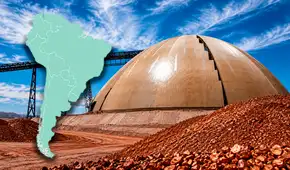 Un país de Sudamérica construye un domo gigante para dominar el mundo del cobre con US$4.400 millones: operaría desde 2027