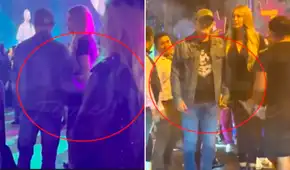 Carlos Alcántara y Laura Huarcayo son ampayados muy cariñosos en concierto de Ed Sheeran y Magaly Medina lanza inéditas imágenes