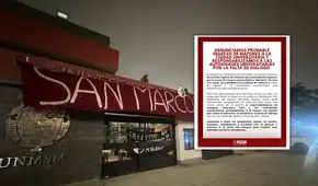Toma de San Marcos: estudiantes alertan posible ingreso de matones y convocan a plantón urgente