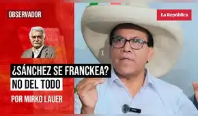 ¿Sánchez se franckea? No del todo, por Mirko Lauer